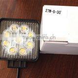 27W LED Work Light, Epistar LEDs Work Light, Offroad Driving Light,square Looks thumbnail-3