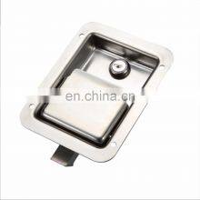 MS858B Серебристые зеркально отполированные промышленные фурнитура для шкафов. Стальные (SS) ручки-шпильки для панелей автомобилей и грузовиков