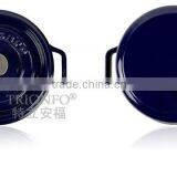 Trionfo Blue Pot Pre-seasoned Cast Iron Cookware Enameled Casserole Hot Pot Manufacturer China