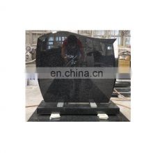 Factory sale China black granite stone funeral monuments and headstone