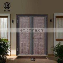 Best Quality Low Price Cast Aluminum Door Panel Security Door Made in China European Standard Door thumbnail-3