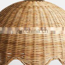 Unique High Quality Wicker and Rattan Table Lamp Design Pair of Night Lamps Best Price Vietnam Manufacturer thumbnail-4