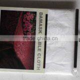 1PC CHINA SUPPLIER ELEGANT DAMASK TABLE CLOTH ONLINE thumbnail-1