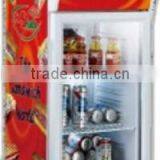 80L Single Glass Door Mini Refrigerator Showcase