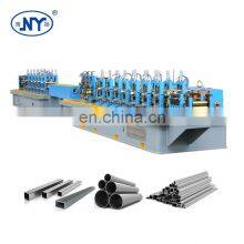 Nanyang oem long service life making machine rolling erw tube pipe mill for glass curtain wall