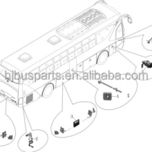 Other Performance Parts Golden Dragon Mini Bus Parts Door Lock 5940-02438 Original Outside Body Parts thumbnail-6