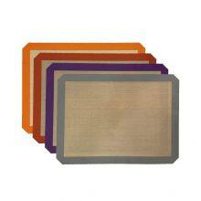 Thick Silicone Baking Mat With Handles, 14x20 Inch, Grill/Oven Compatible, No Fiberglass thumbnail-4