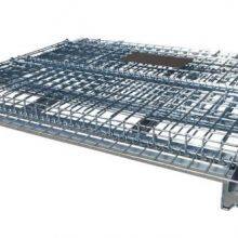 Storage Storage Metal Foldable Pallet Steel Wire Mesh Warehouse Cage Stillage thumbnail-5