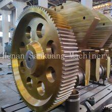 Hardened Steel Spur Gear 20CrMnTi Alloy With 58-62HRC Surface Hardness thumbnail-2