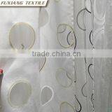 100% Polyester Burn-out Geometric/leaves/ Branches Window Curtain Fabric thumbnail-4
