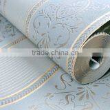 Non-woven Wallpaper European Bedroom Living Room 3D TV Background Seamless Home Wallpaper thumbnail-1