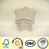 Five-pointed Star Shape Leather Stool