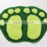 Foot Shape Bath Tufted Mat/carpet thumbnail-1