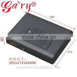 Wholesale- MS500 Micro Vault Biometric Fingerprint Portable Car Gun Mini Security Storage Steel Safe Box, Document File Safe thumbnail-5