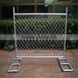 Australia Standard Building Hot Dipped Galvanized Steel Tube Temporary Chain Link Fence thumbnail-3