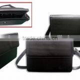 Document Bag + Sling / PU Leather A4 Folder Document Bag With Sling