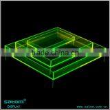 Guangzhou Manufacturer Glass Cash Tray With Acrylic Serving Tray With Handle thumbnail-2