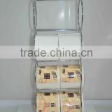 Hot selling Free Standing Metal Toilet Paper Roll Holder /Rack