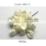 White Large Gardenia Handmade Mulberry Paper Flower, Wedding Party, Scrap-booking Crafts GB5/15