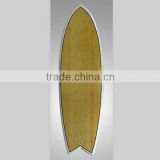 Bamboo fish tail epoxy surf board