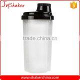 700ML BPA Free Plastic Shaker Sport Water Bottle for Nutrition Powder thumbnail-3
