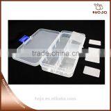 PP 10 Grids Box 13x7cm Clear for Jewelry Accessories
