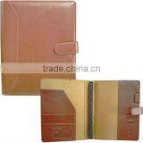 Embossed Cover Leather Folder