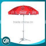 Custom print aluminum pole beach advertising umbrella price