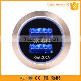 Private Label Qc3.0 3.6v to 12v Universal Car Charger thumbnail-3