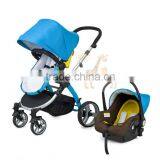 2015 New Model Design Baby Stroller 3 in 1 Hot Sale Europe Standard Purple Baby Stroller thumbnail-4