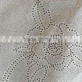 non-slip peach skin fabric for mattess with different pattern