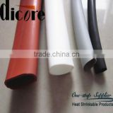 colored soft silicone rubber hose/ shrinkable silicone rubber tubing/ silicone rubber tube
