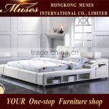2015 The Latest Modern Fashion Boutique Leather Bed SY10049 thumbnail-1