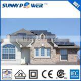 220V/380V SunnyPower High Quality Home Use Blue 5kw Solar System thumbnail-1