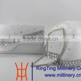 Ladies White Shiny Purse&Church Hats For Sale