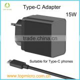 Travel Quick Charge With Type-C to Type-C Cable EU/US Plug Wall Charger Adapter