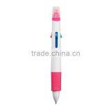 Quatro Pen With Highlighter_pink