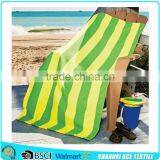 Hot Sell Fiber Reactive Printing Color Stripes Beach Towel thumbnail-1