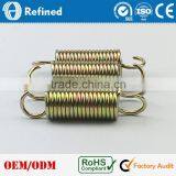 Custom Gold Color Tension Spring With Double Hook, Tension Spring Manufacturer thumbnail-4