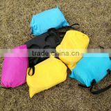 2016 new technology fast inflatable sleeping bag/inflatable sleeping sofa/ traveling laybag air bean bag chair