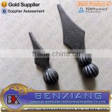 ornamental spear point for gate fencing decorating
