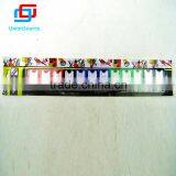 New Product 12 Pcs Promotion Fashion Plastic Key Ring