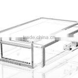 C80 New Cosmetic Organizer Makeup Jewelry Display Clear Acrylic Tub Box thumbnail-1