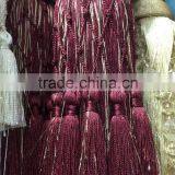 Designer Home Decor Tassel Fringe Rayon Tassel Curtain Tiebacks thumbnail-3