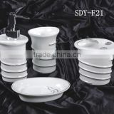 bathroom soap dish sanitary ware suite brush small bathroom ceramic Series