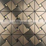 2014 New Style Brush Aluminium Metal Composite Mosaic Tile for America Market
