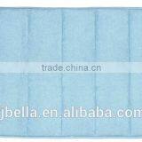 Microfiber Memory Foam Bath Mat Floor Rugs-Blue