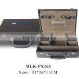 New Design Potable Decorative Vintage Style Leather Luggage Suitcase thumbnail-1