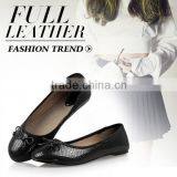 2015 Summer New Ladies Womens Snake Skin Print Flat Shoes Ballerina Ballet Flats Black Plus Size Free Shipping thumbnail-1
