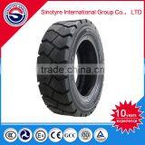 Made In China Excellent Quality Hybrid Solid Forklift Tires 6.00-9TT thumbnail-1